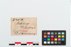 Etiketten zu Bronzebuckelarmreif (NHMW-PRAE-024010)